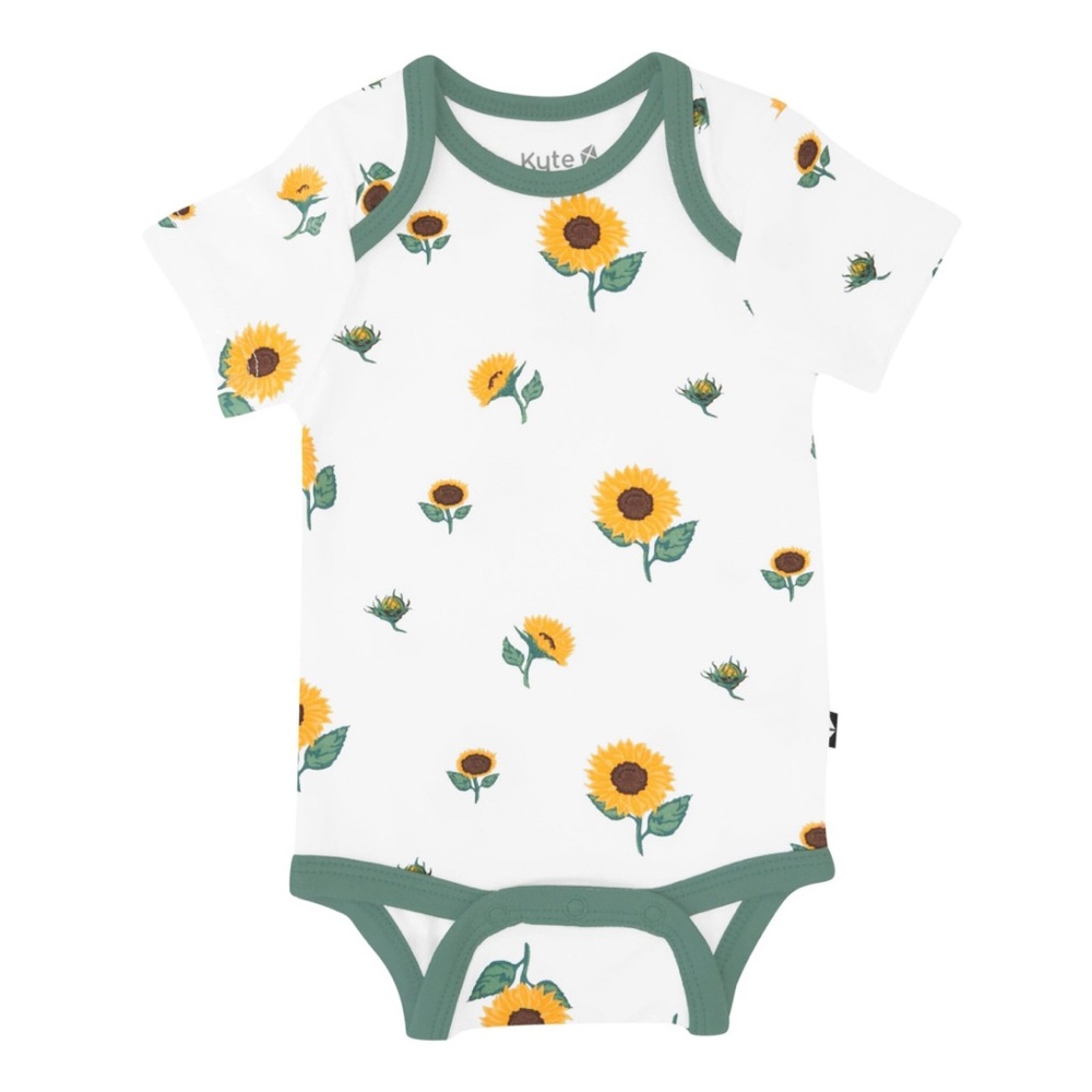 Kyte Baby Bamboo Bodysuit in Sunflower